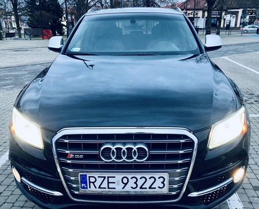 Audi SQ5 cena 93900 przebieg: 239643, rok produkcji 2015 z Kolbuszowa małe 379